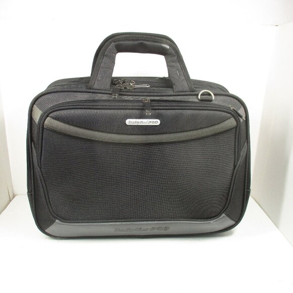 BABYLISS Pro Suit Case Rolling Luggage Bag Travel with 4 zippered Compartments - Picture 1 of 13